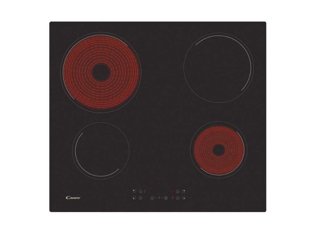 PLACA DE VITROCER&Acirc;MICA CANDY CH64CCB/4U 4 ZONAS image number 1