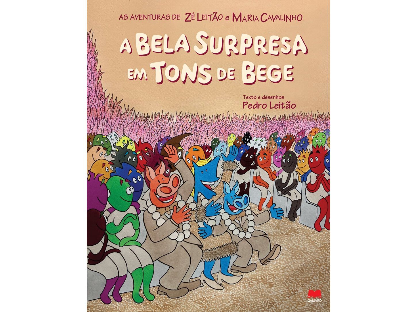 LIVRO AS AV. DE Z&Eacute; LEIT&Atilde;O E M&ordf; CAVALINHO 18 - A BELA SURPRESA EM TONS DE BEGE