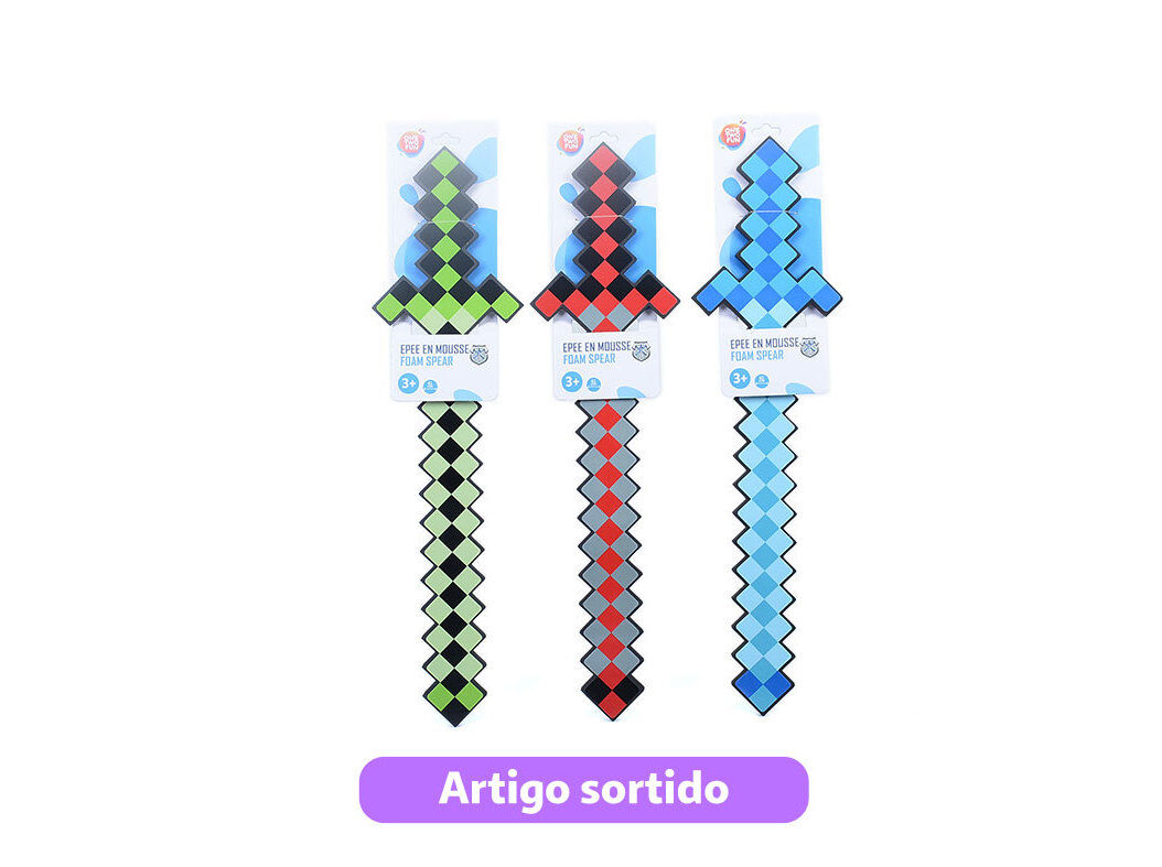 ESPADA MALE&Aacute;VEL ONE TWO FUN CORES SORTIDAS