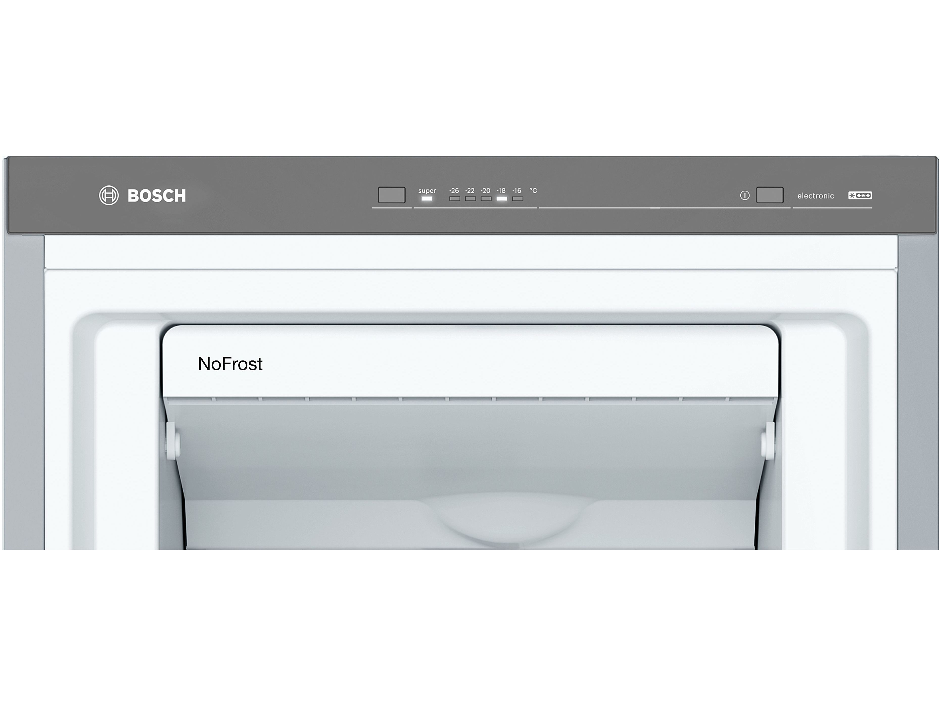 ARCA VERTICAL BOSCH GSN36VIEP INOX E 242L NO FROST image number 2