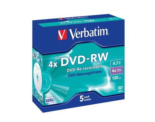 DVD-RW VERBATIM PACK5 image number 0