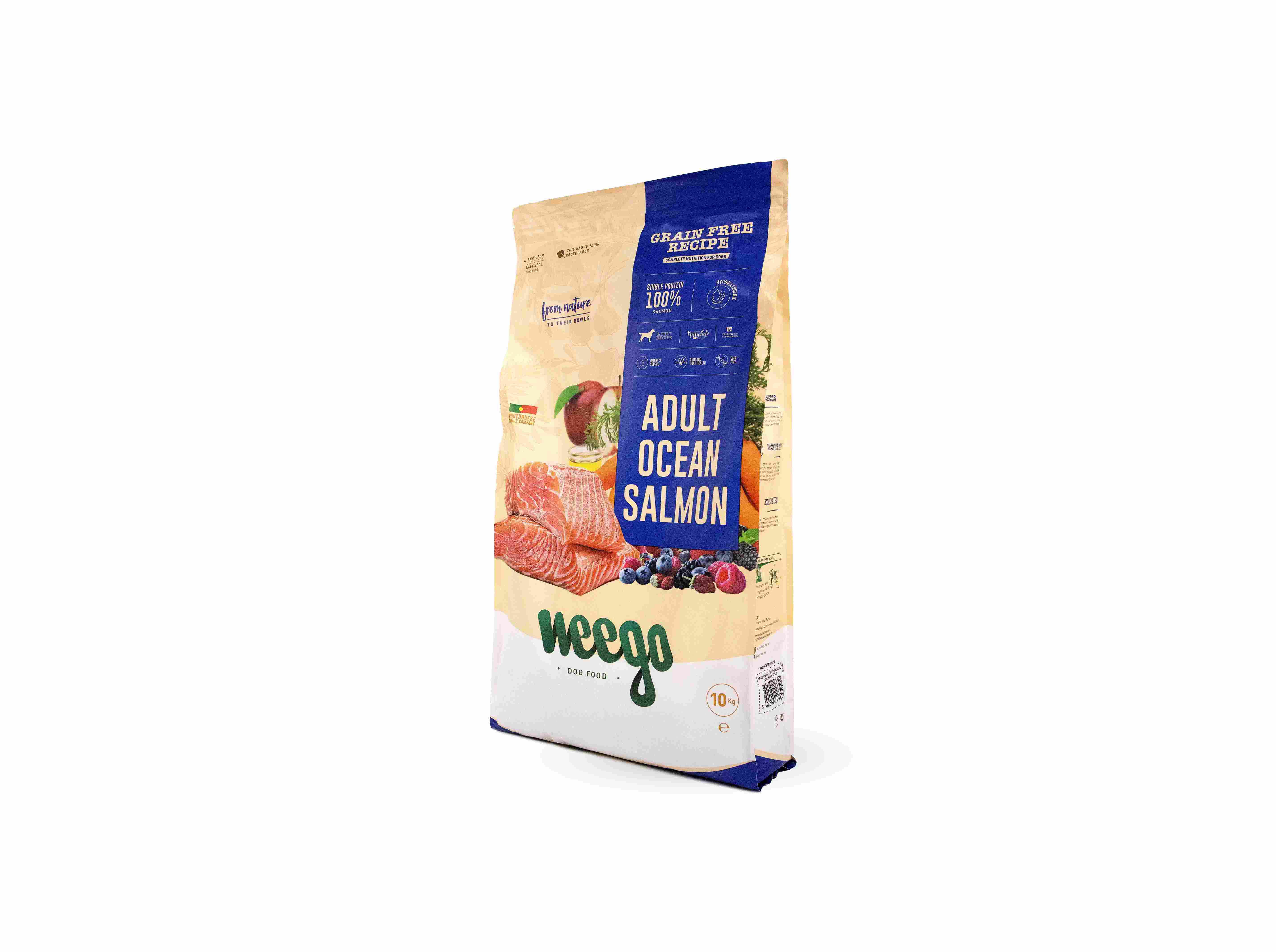 RA&Ccedil;&Atilde;O PARA C&Atilde;O WEEGO GRAIN FREE SALM&Atilde;O 10KG image number 0