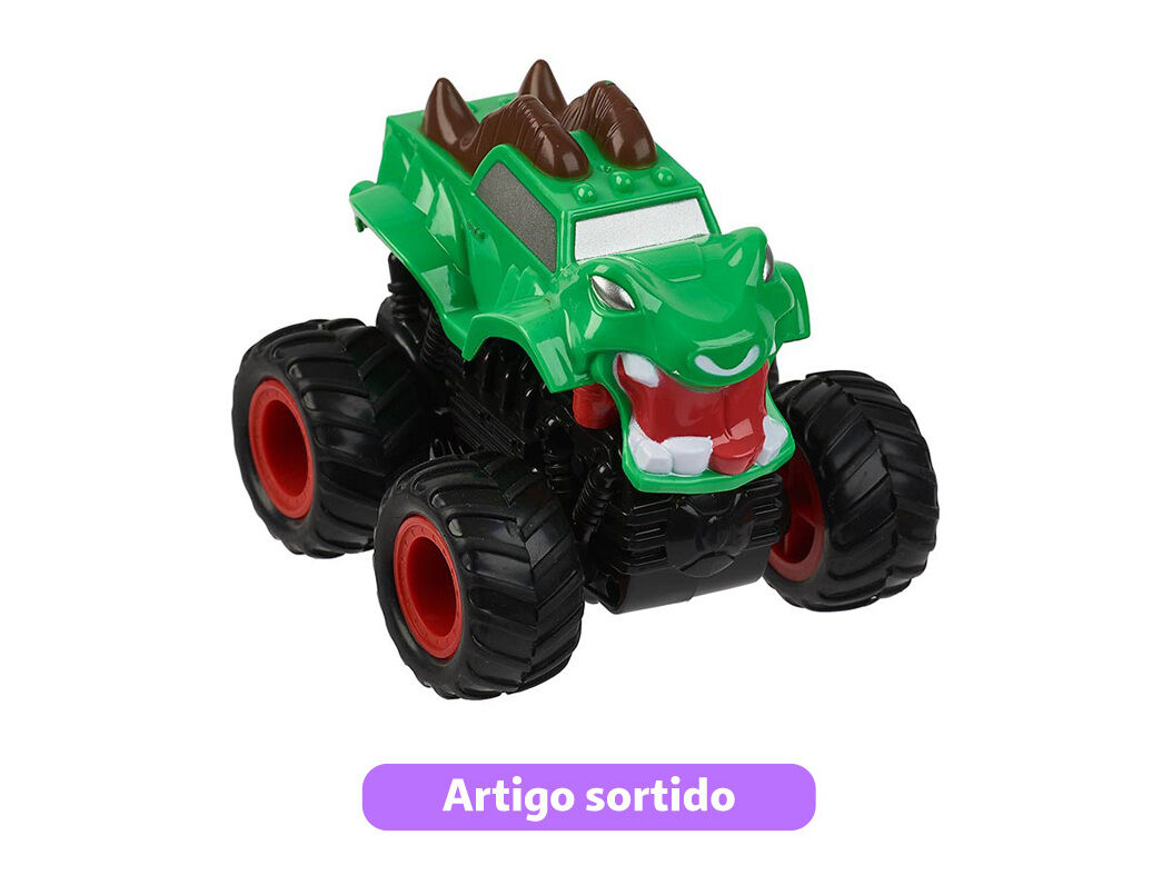 CARRO DE FRIC&Ccedil;&Atilde;O MONSTER ONE TWO FUN MODELOS SORTIDOS image number 6