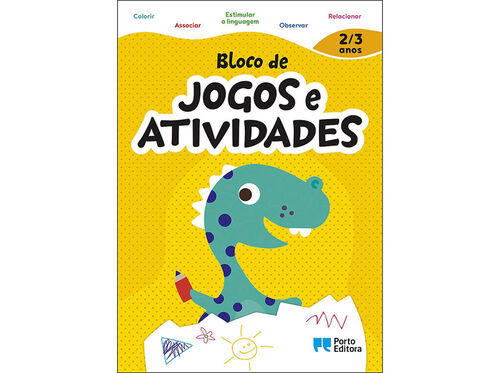 BLOCO DE JOGOS E ACTIVIDADES 2-3 ANOS image number 0