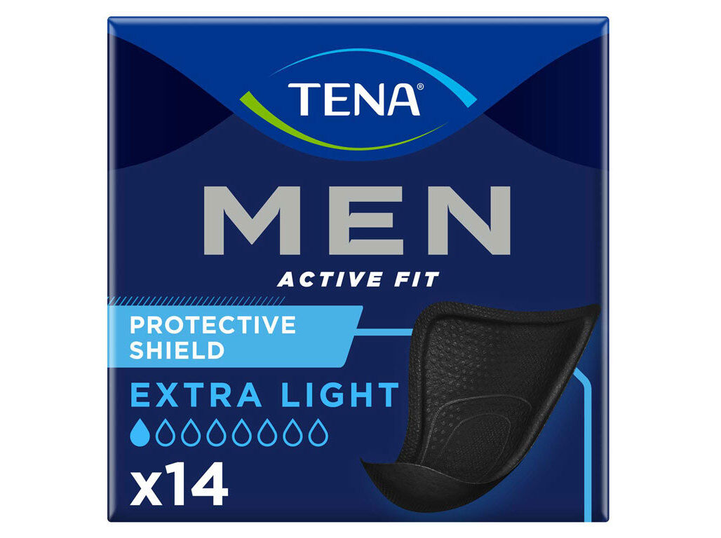 PENSOS INCONTIN&Ecirc;NCIA COR PRETA TENA MEN LEVEL 0 14 UN