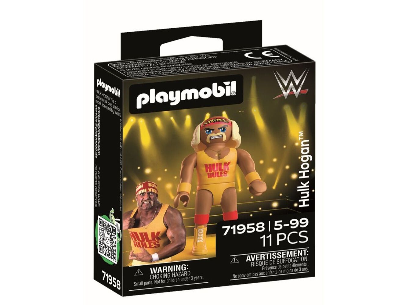 Wwe Hulk Hogan Playmobil 71958 | Auchan