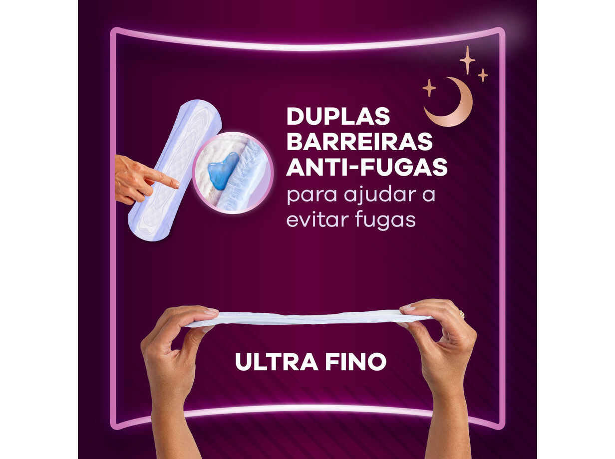 PENSOS INCONTIN&Ecirc;NCIA MAXI NOITE AUSONIA DISCREET 12 UN image number 3