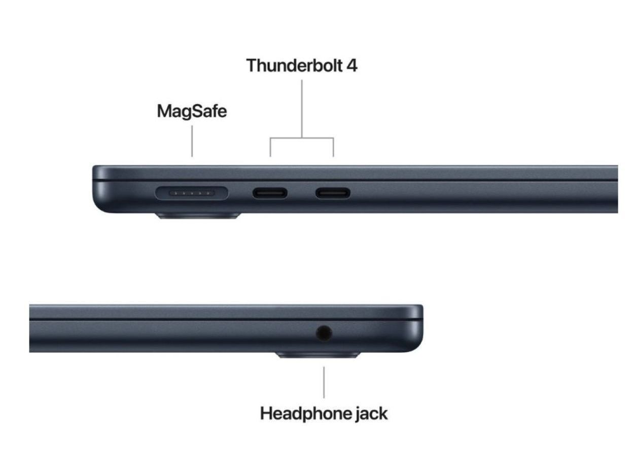 MACBOOK AIR 13" APPLE (M5/24GB/1TB MIDNIGHT) image number 3