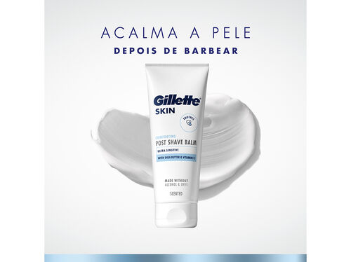 Aftershave Bálsamo Pele Ultra Sensível Gillette 100 ml
