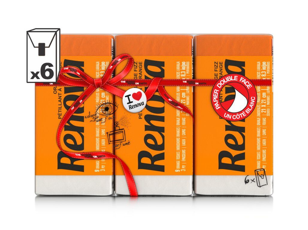 LEN&Ccedil;OS FACIAIS RENOVA V&Aacute;RIAS CORES 6UN image number 2