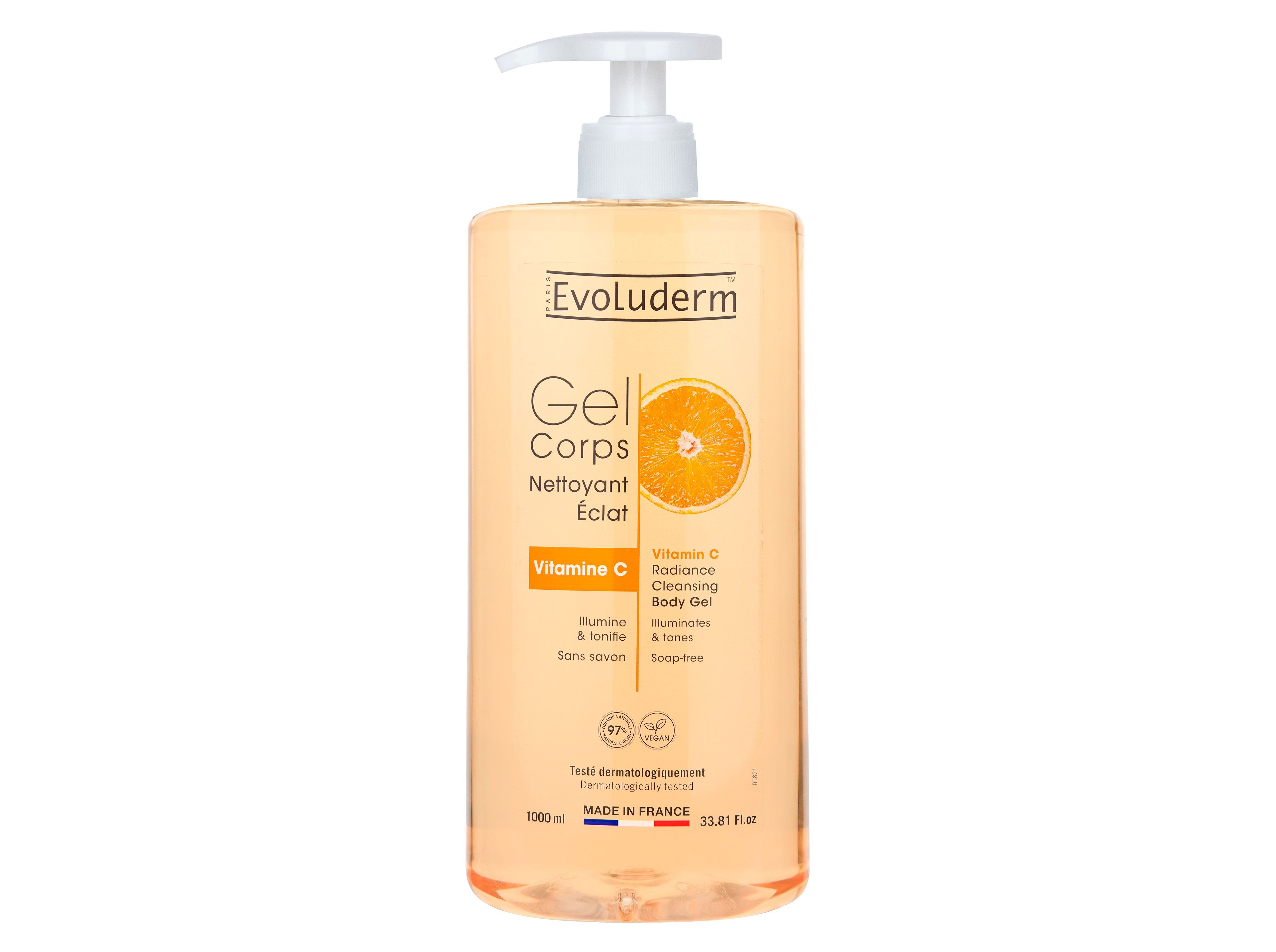 GEL DE BANHO EVOLUDERM VITAMINA C 1 LT image number 0