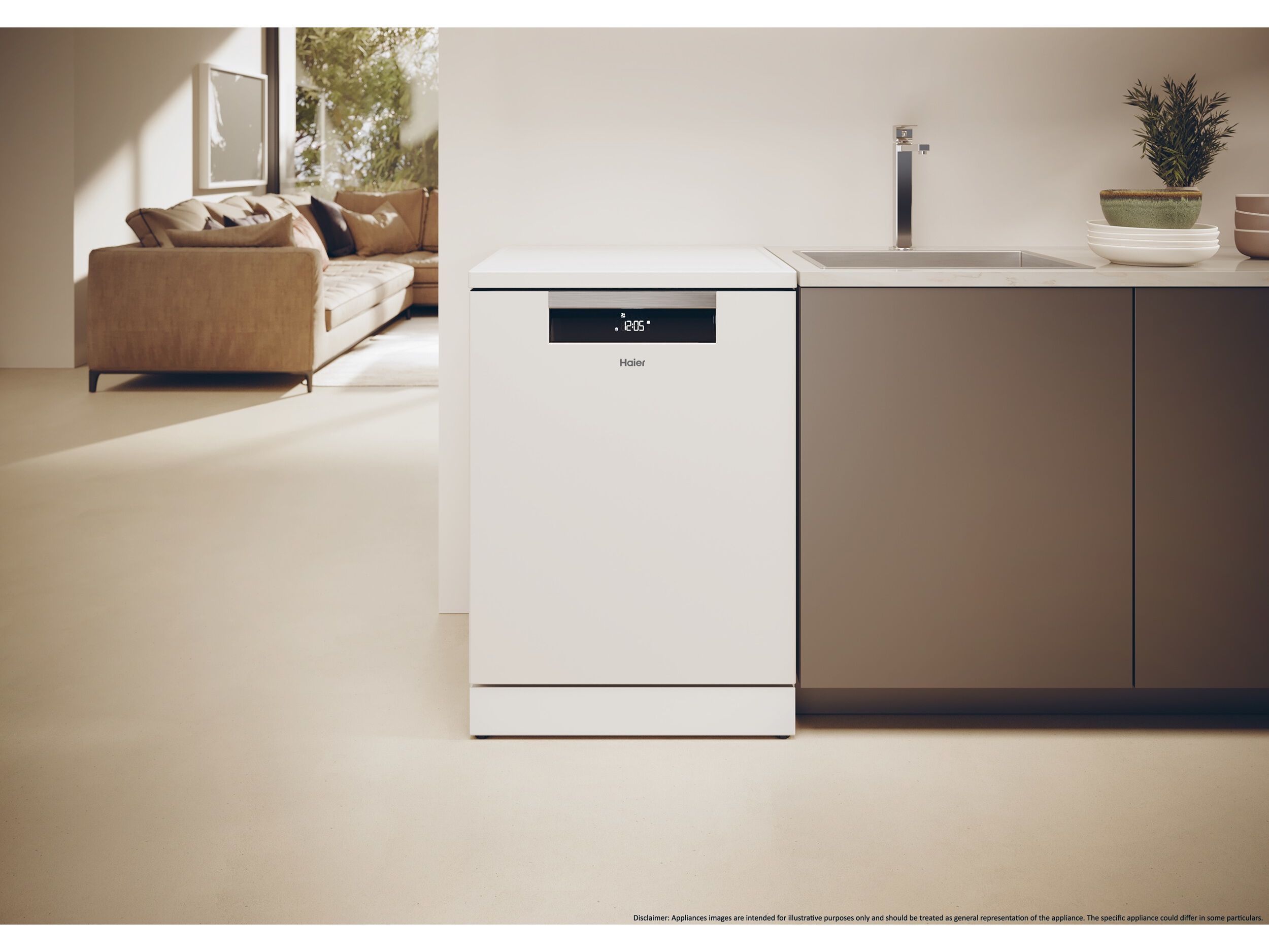 M&Aacute;QUINA DE LAVAR LOI&Ccedil;A HAIER XF 6B2M3PW BRANCO B 16 CONJUNTOS image number 8