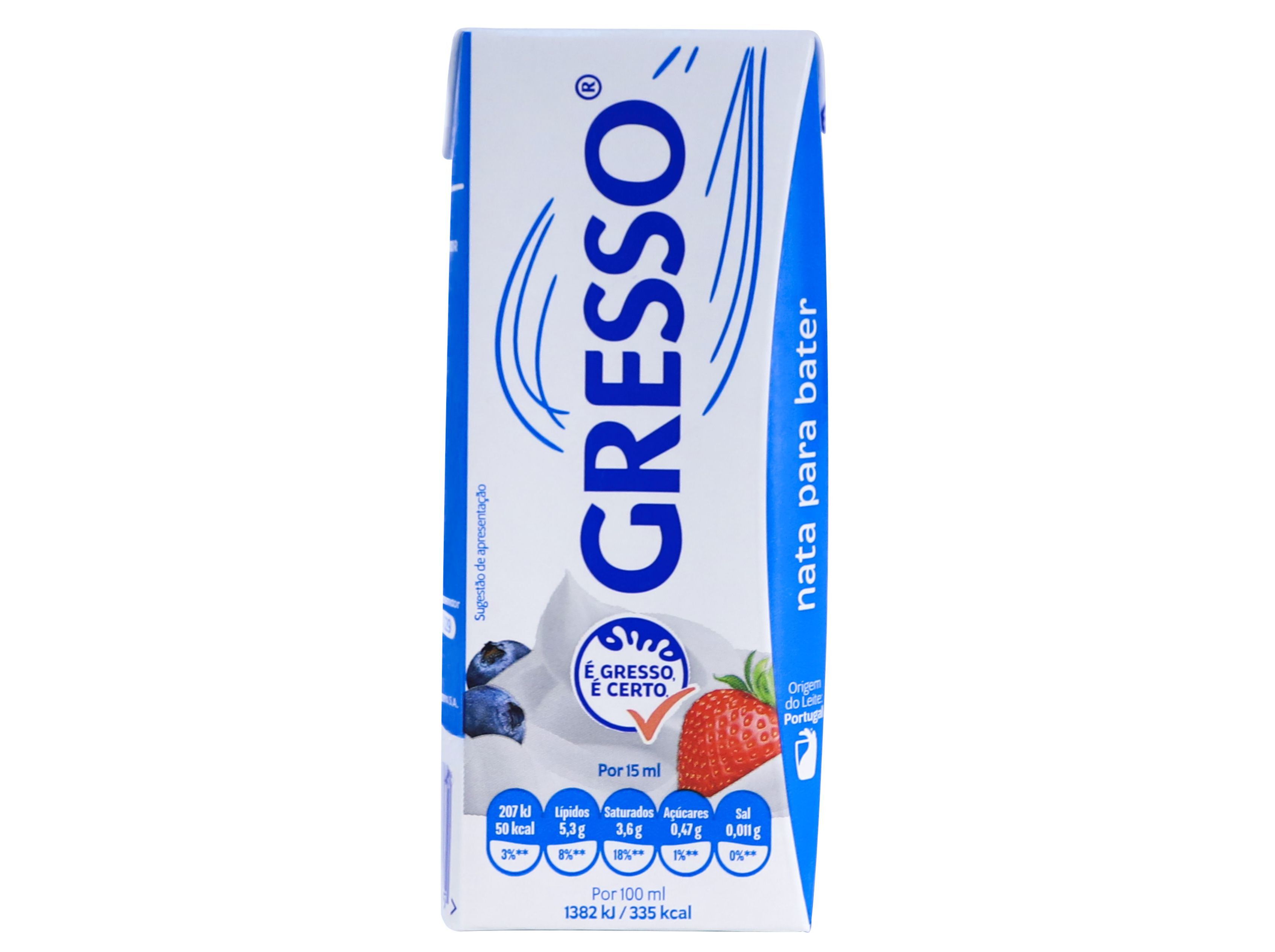 NATAS GRESSO UHT 200ML