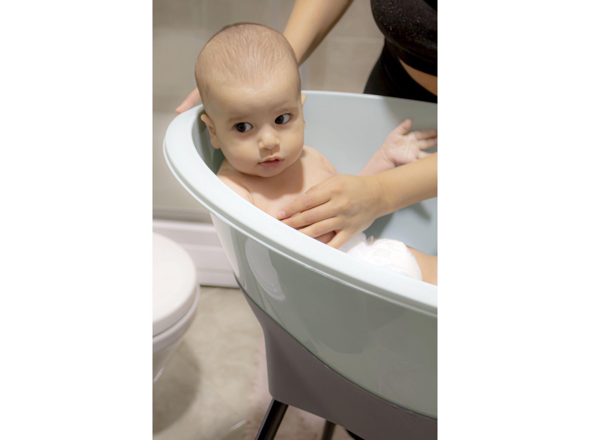 BANHEIRA BABYJEM ELEGANT TURQUESA image number 4