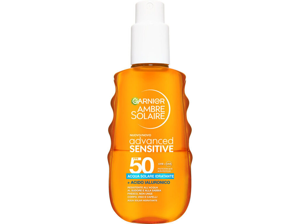PROTETOR SOLAR AMBRE SOLAIRE SENS. ADV. UV WATER SPF50 150ML