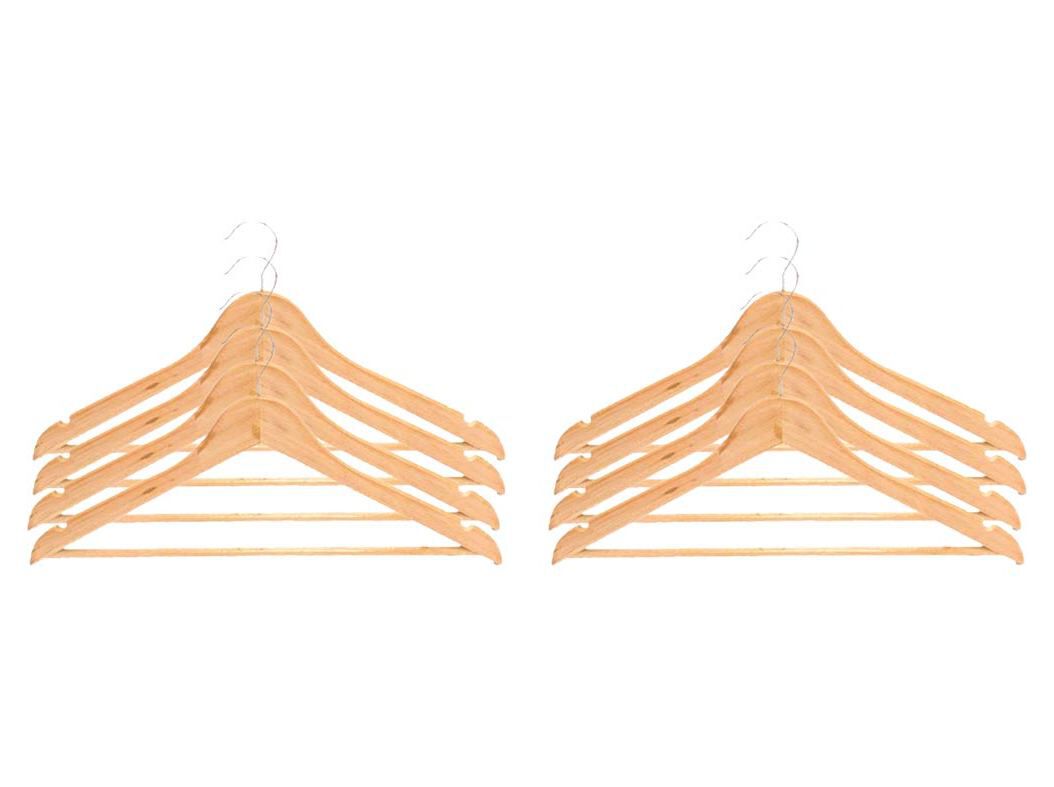 CONJUNTO 8 CABIDES ACTUEL MADEIRA COM BARRA image number 0