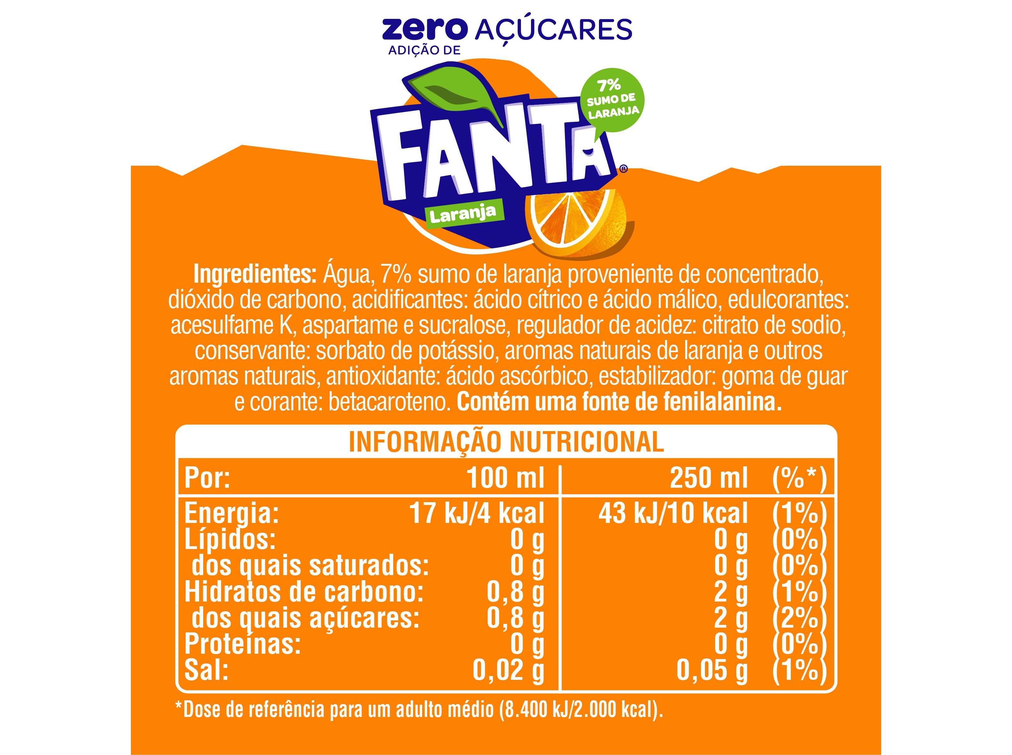REFRIGERANTE COM G&Aacute;S FANTA LARANJA SEM A&Ccedil;&Uacute;CAR 1.5L image number 1