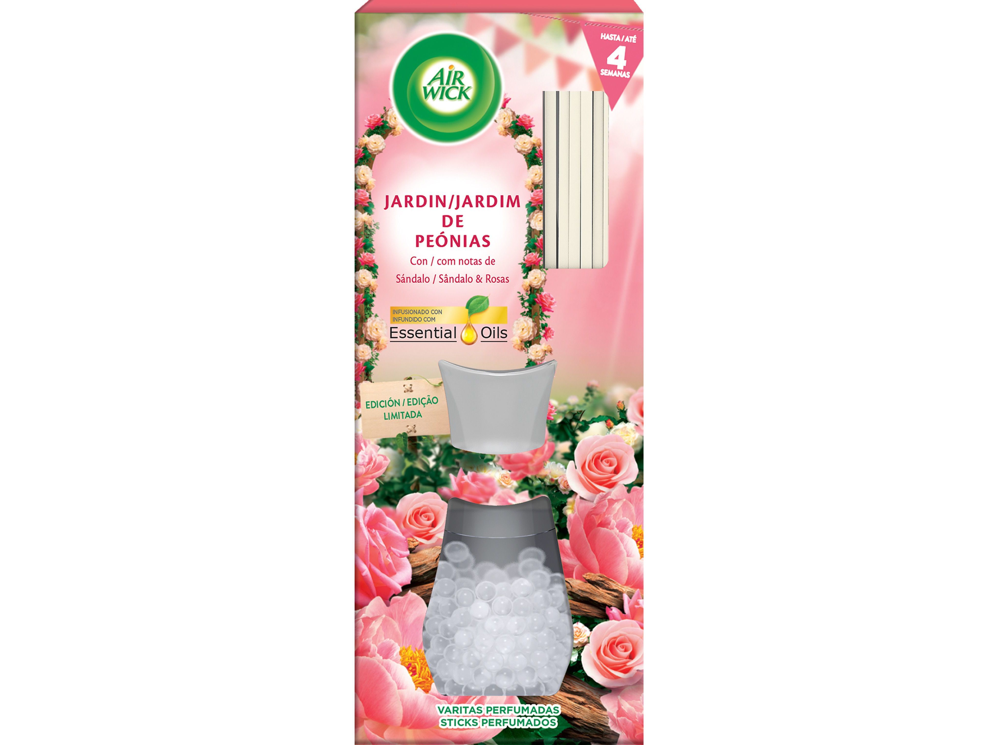 AMBIENTADOR STICKS AIRWICK JARDIM DE PE&Oacute;NIAS 25ML