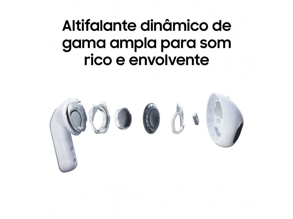 AURICULARES TWS SAMSUNG GALAXY BUDS4 BRANCO image number 2