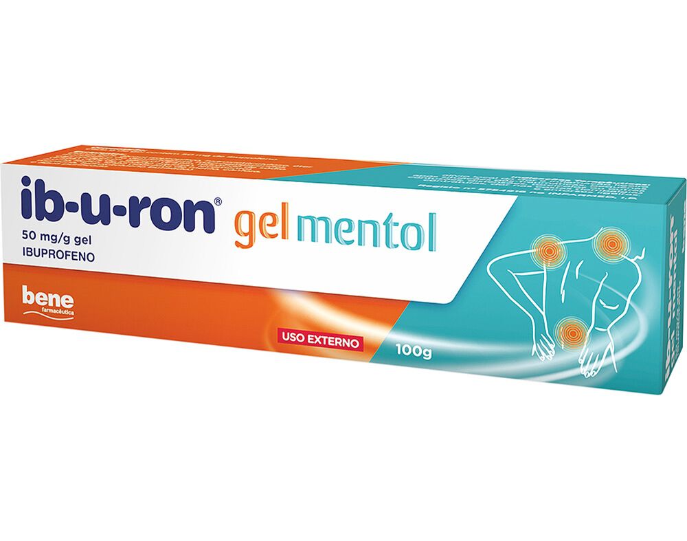 GEL IB-U-RON IBUPROFENO 50MG MENTOL 100G image number 0