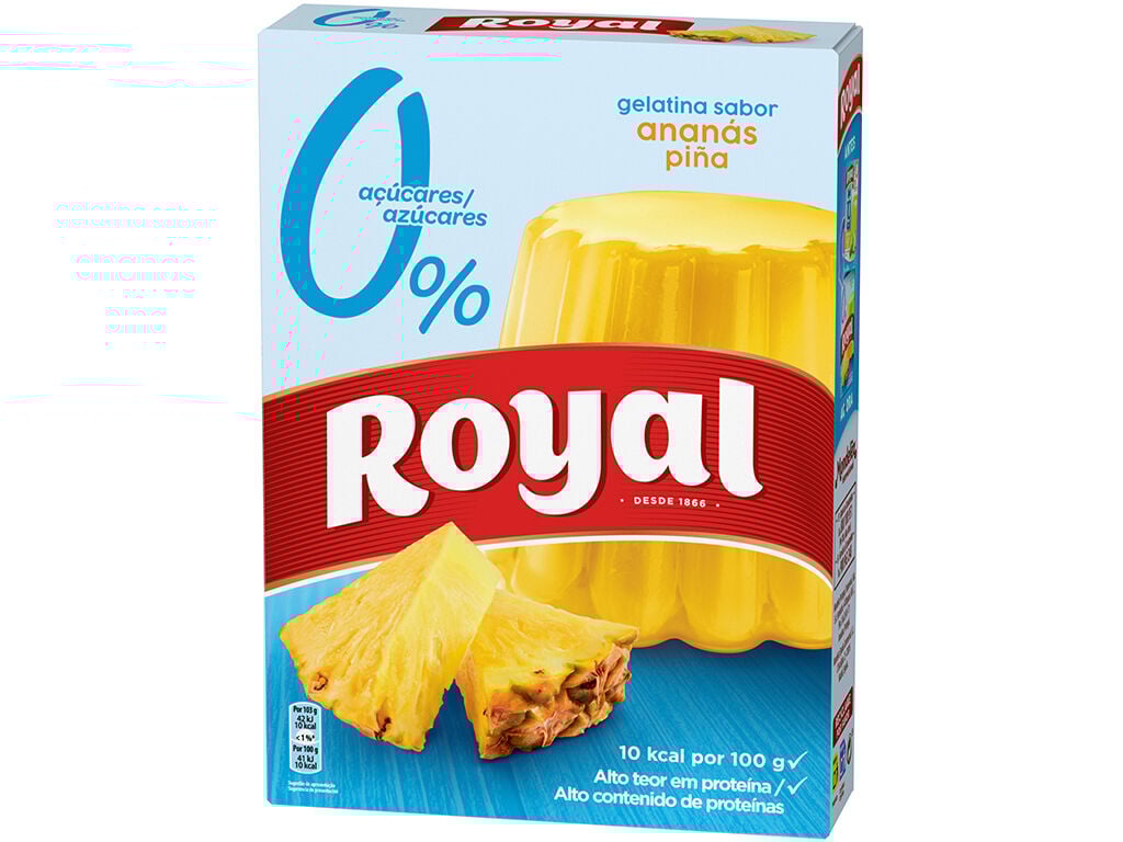 GELATINA ROYAL ANAN&Aacute;S LIGHT 10 KCAL 31G image number 0