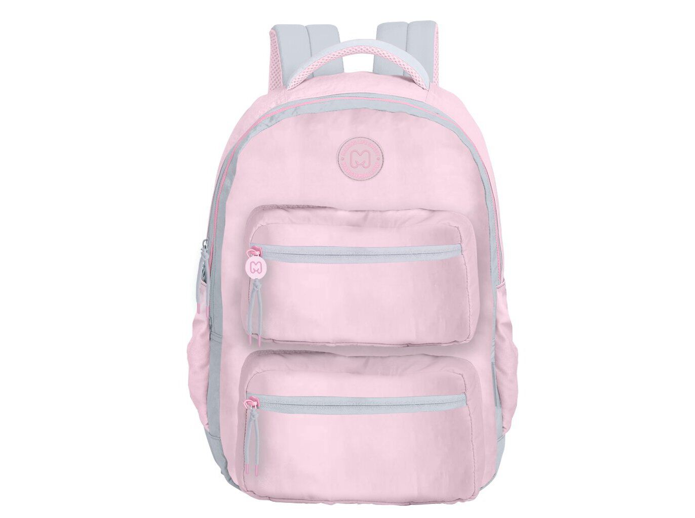 MOCHILA MARSHMALLOW ECLIPSE ROSA 16X33X44CM