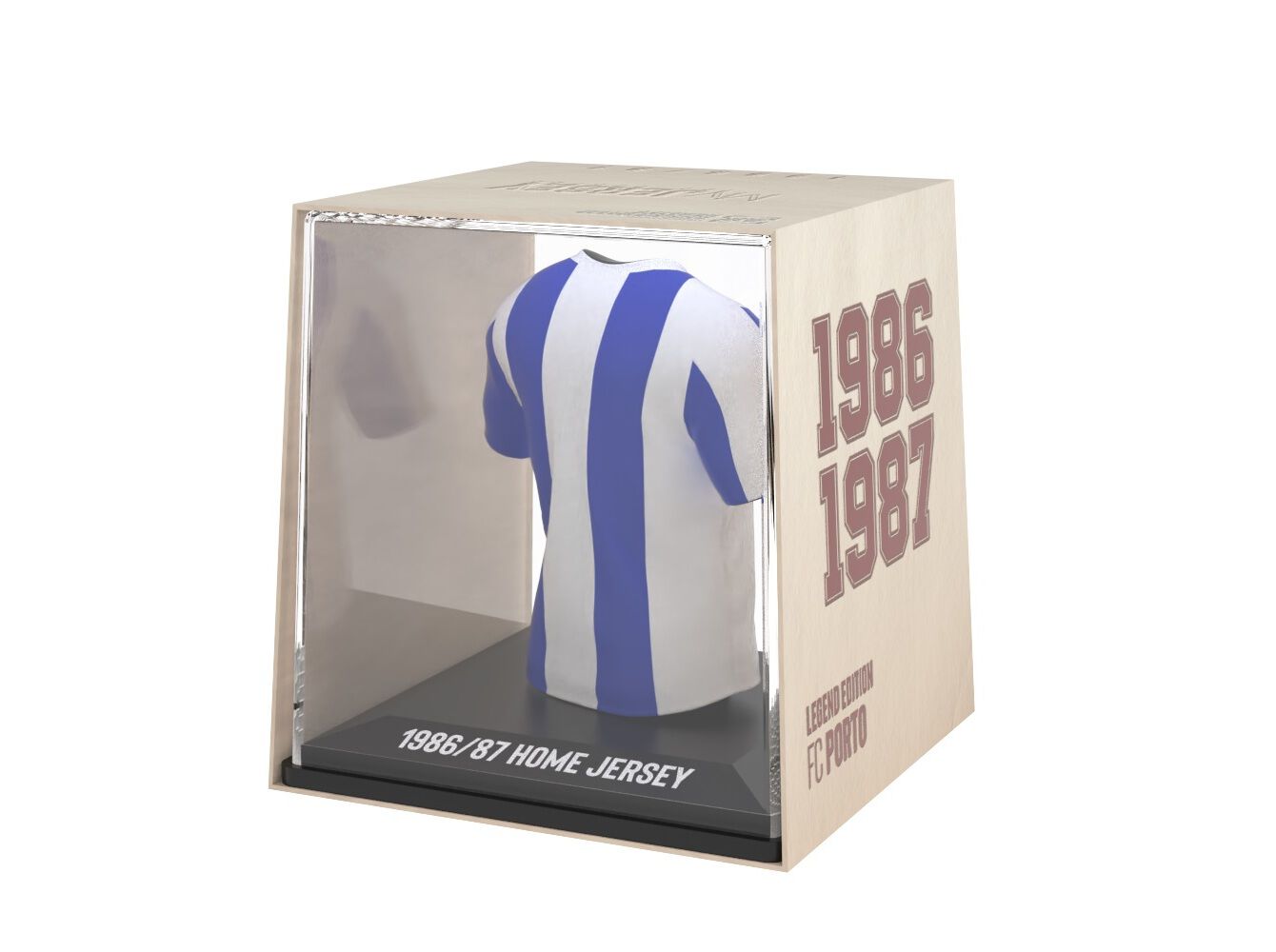 FIGURA FUTEBOL CLUBE PORTO HOME-RETRO-1986/87 image number 1