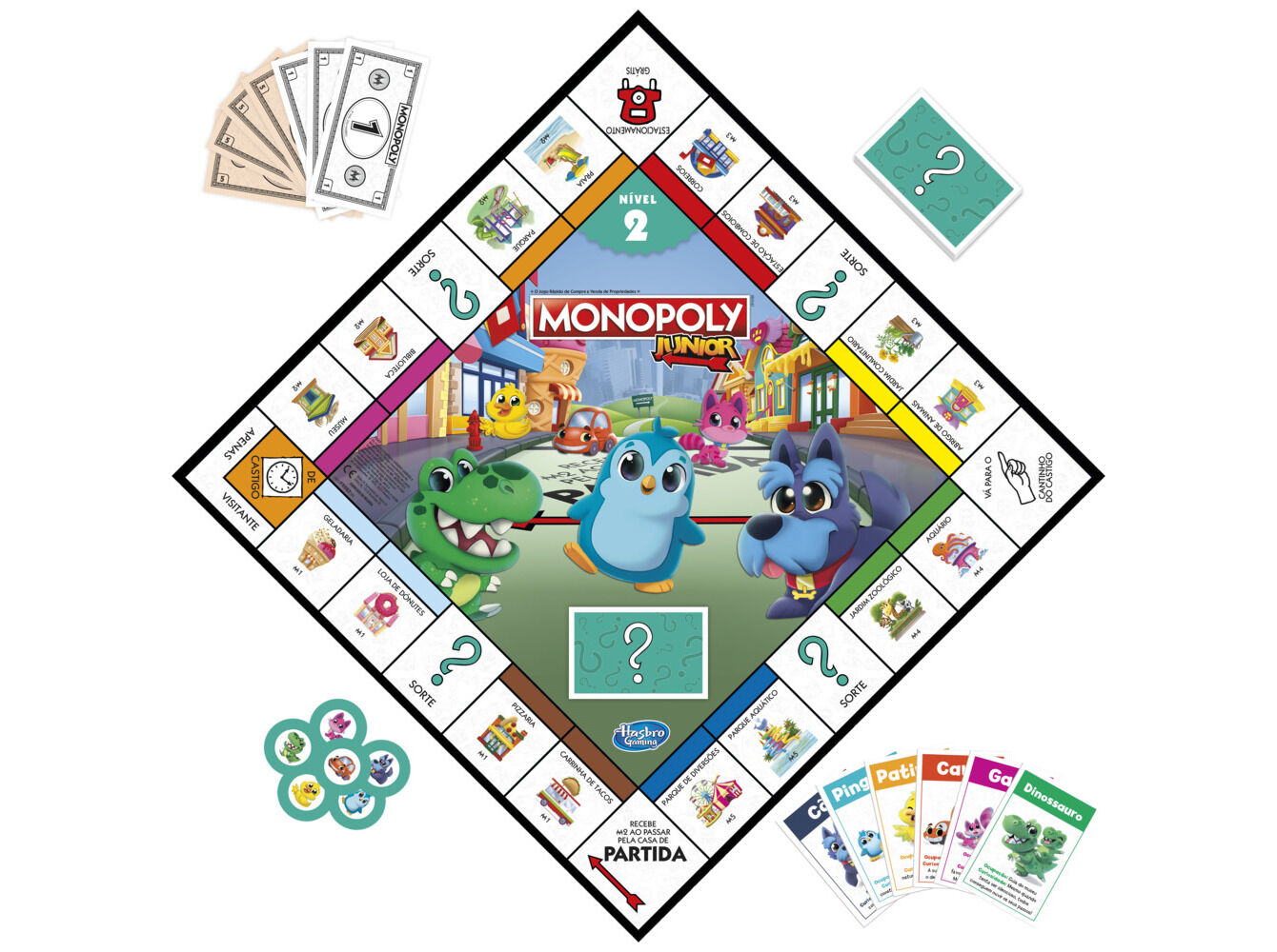 JOGO MONOPOLY JUNIOR 2 EM 1 image number 3