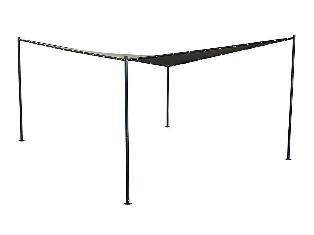 TOLDO GARDENSTAR CINZENTO 4X4M