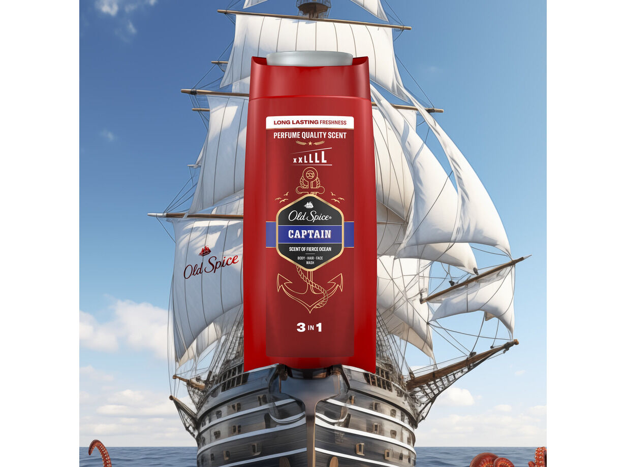 GEL DE BANHO OLD SPICE CAPTAIN 800ML image number 6