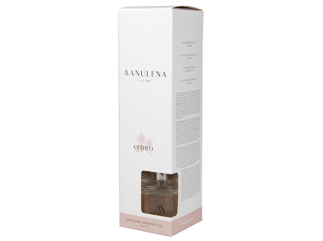 DIFUSOR MANULENA CEDRO 100ML image number 0