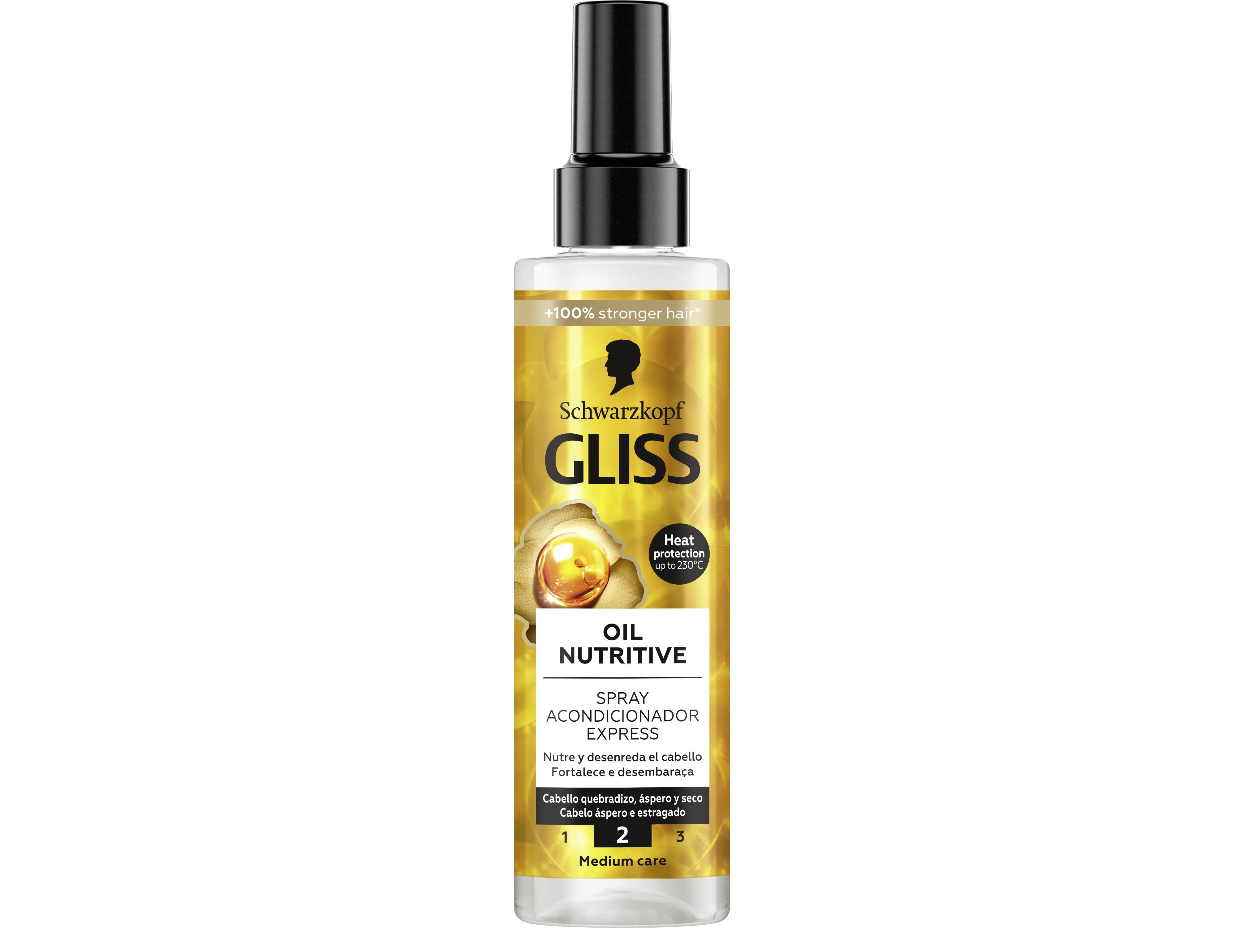 CONDICIONADOR GLISS SPRAY EXPRESS OIL NUTRI 200ML