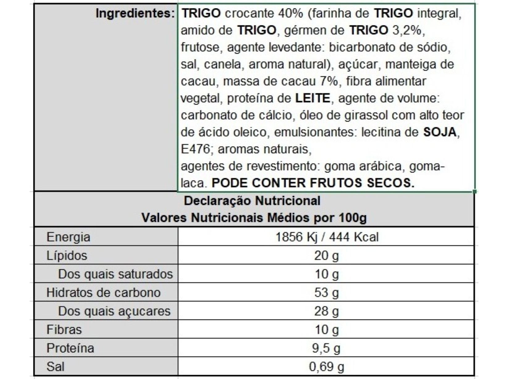 CANECA ZAINI STITCH CRISPY COCOA CEREAL 34G image number 1