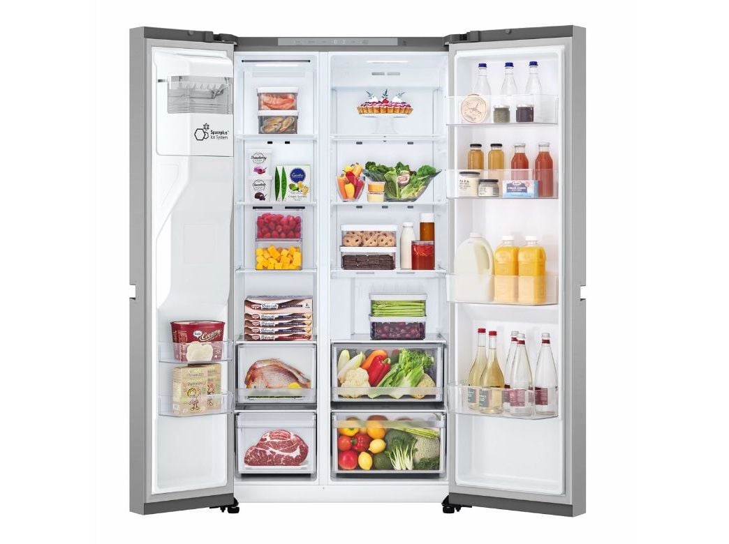 FRIGOR&Iacute;FICO AMERICANO LG GSLC40PYPE PRIME SILVER E 638L image number 2