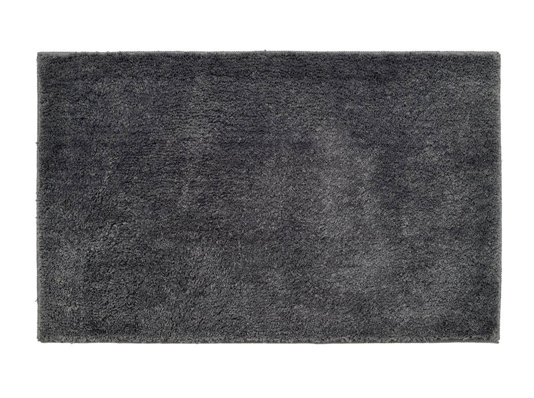 TAPETE CASA BANHO ACTUEL MICROFIBRA RECICLADO CINZENTO 50X80CM