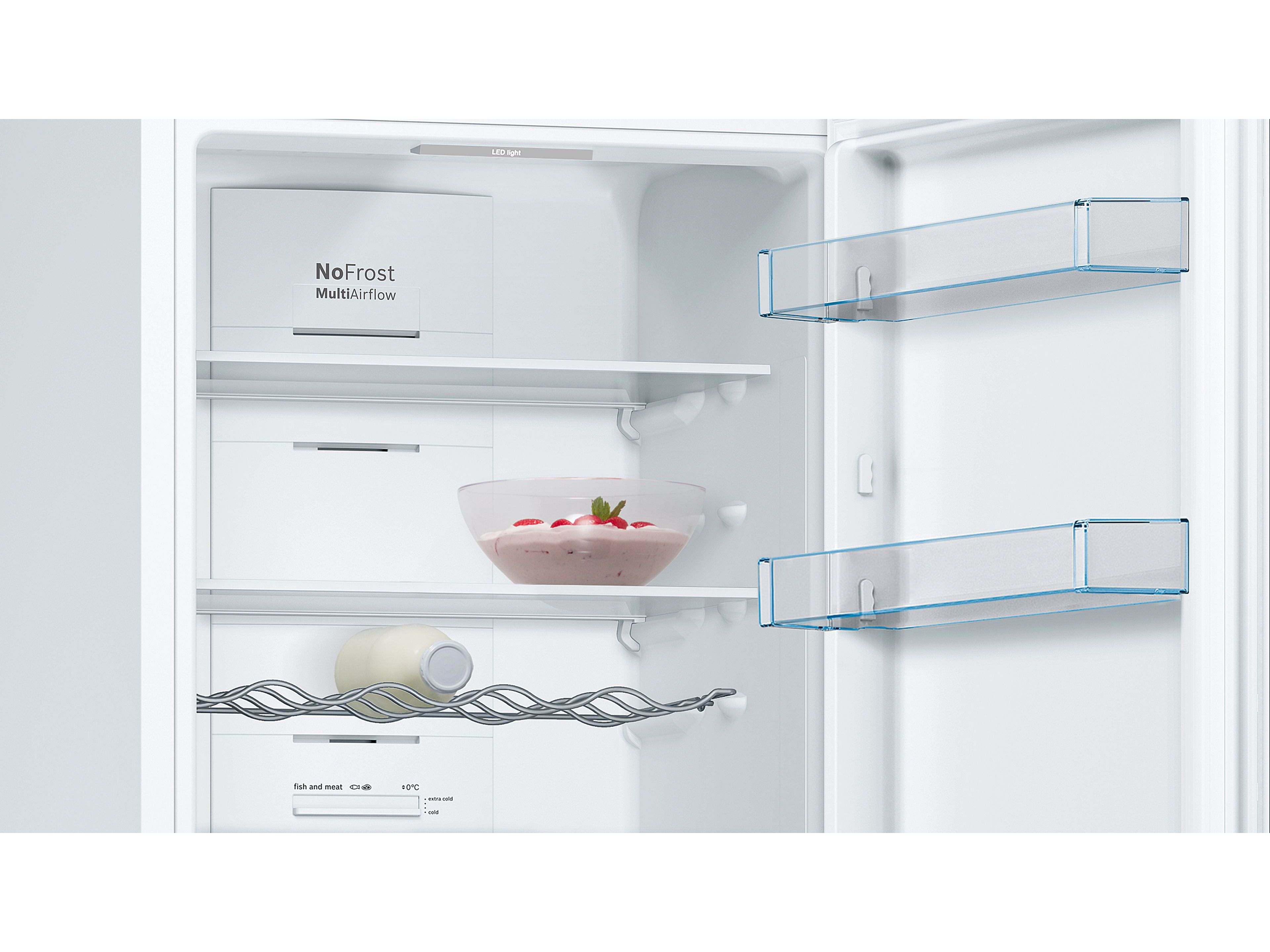 FRIGOR&Iacute;FICO COMBINADO BOSCH KGN36VWDB (NO FROST D 186CM 326L BRANCO) image number 3
