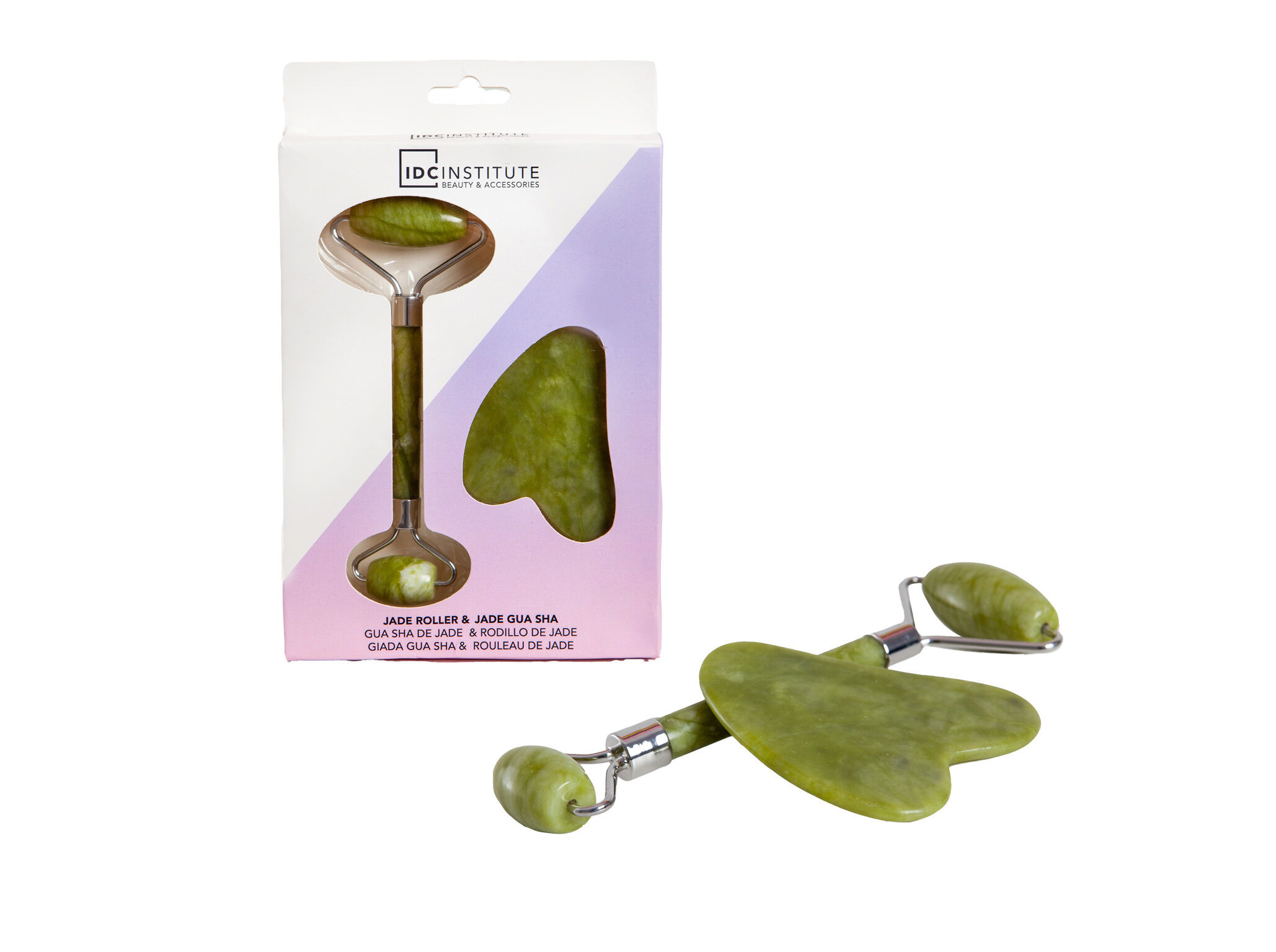 CONJUNTO IDC INSTITUTE JADE ROLLER & GUA SHA image number 0