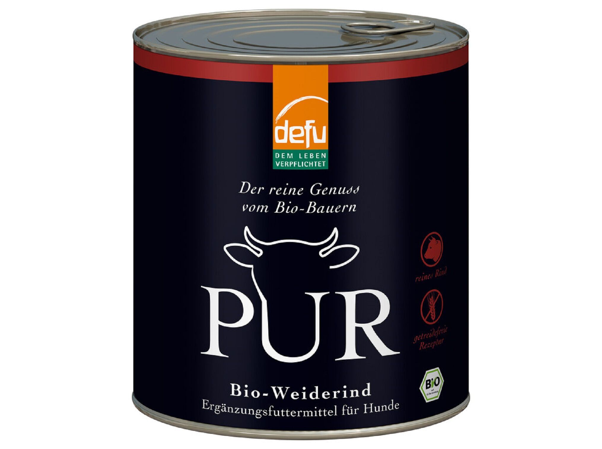 COMIDA H&Uacute;MIDA BIO C&Atilde;O DEFU BOVINO PREMIUM 800G image number 0