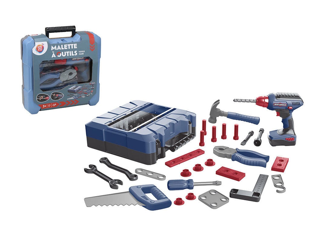 MALA COM FERRAMENTAS ONE TWO FUN 27 PE&Ccedil;AS