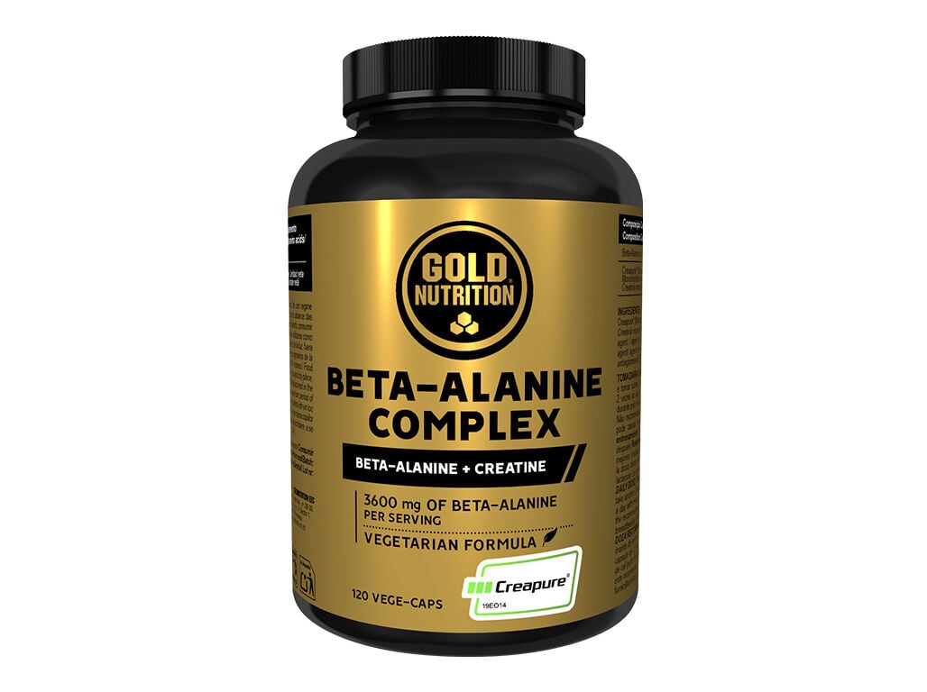 SUPLEMENTO GOLDNUTRITION BETA-ALANINA COMPLEX 120 VCAPS