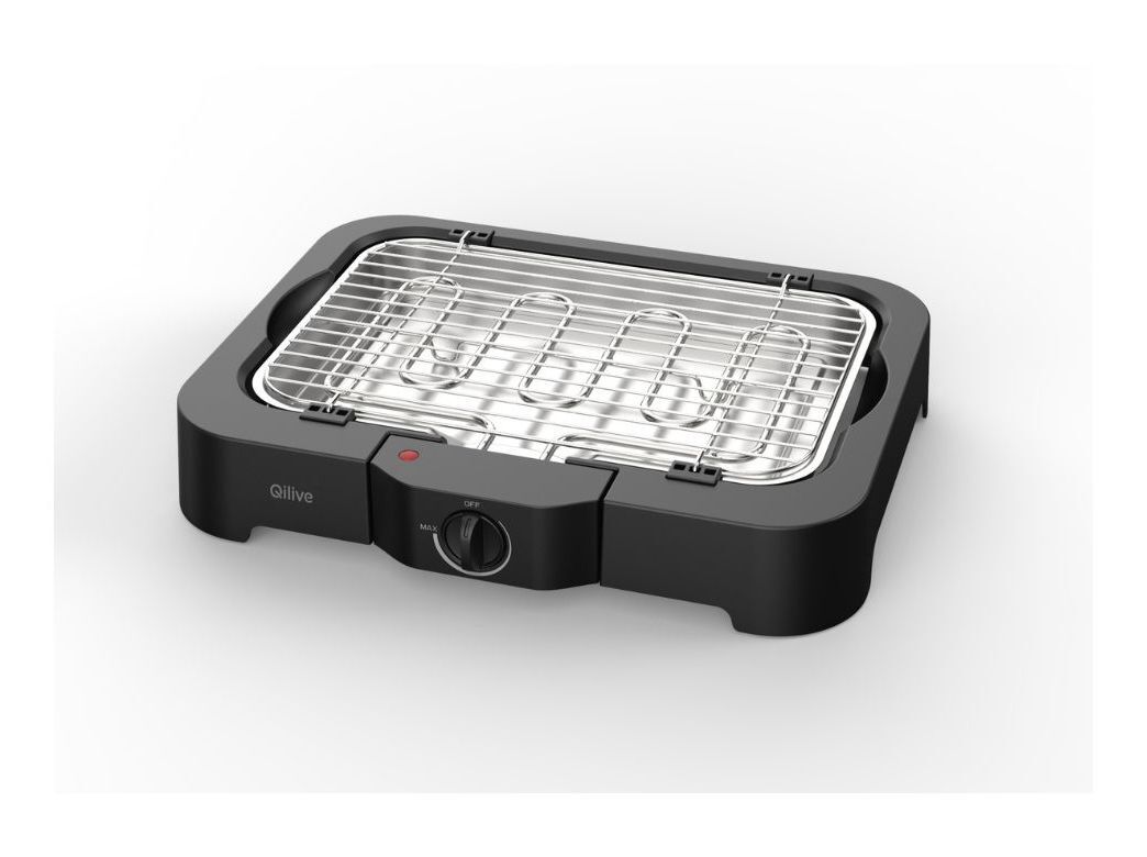 GRELHADOR DE MESA QILIVE Q.5806 PRETO image number 1