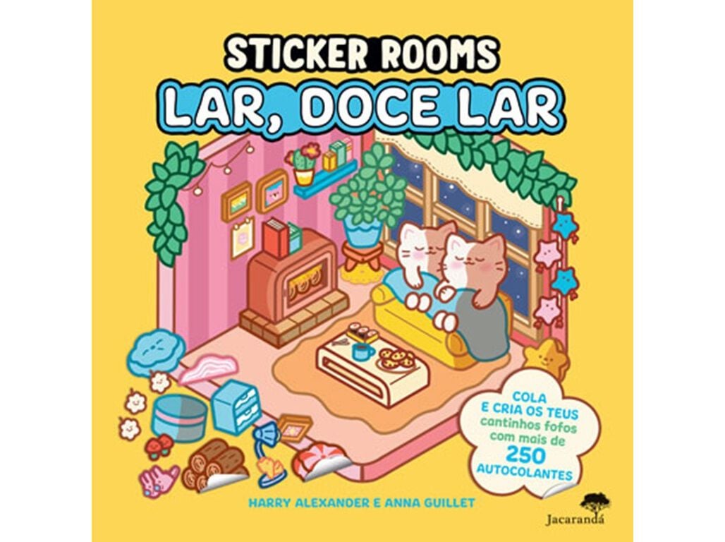 LIVRO LAR DOCE LAR - STICKER ROOMS image number 0