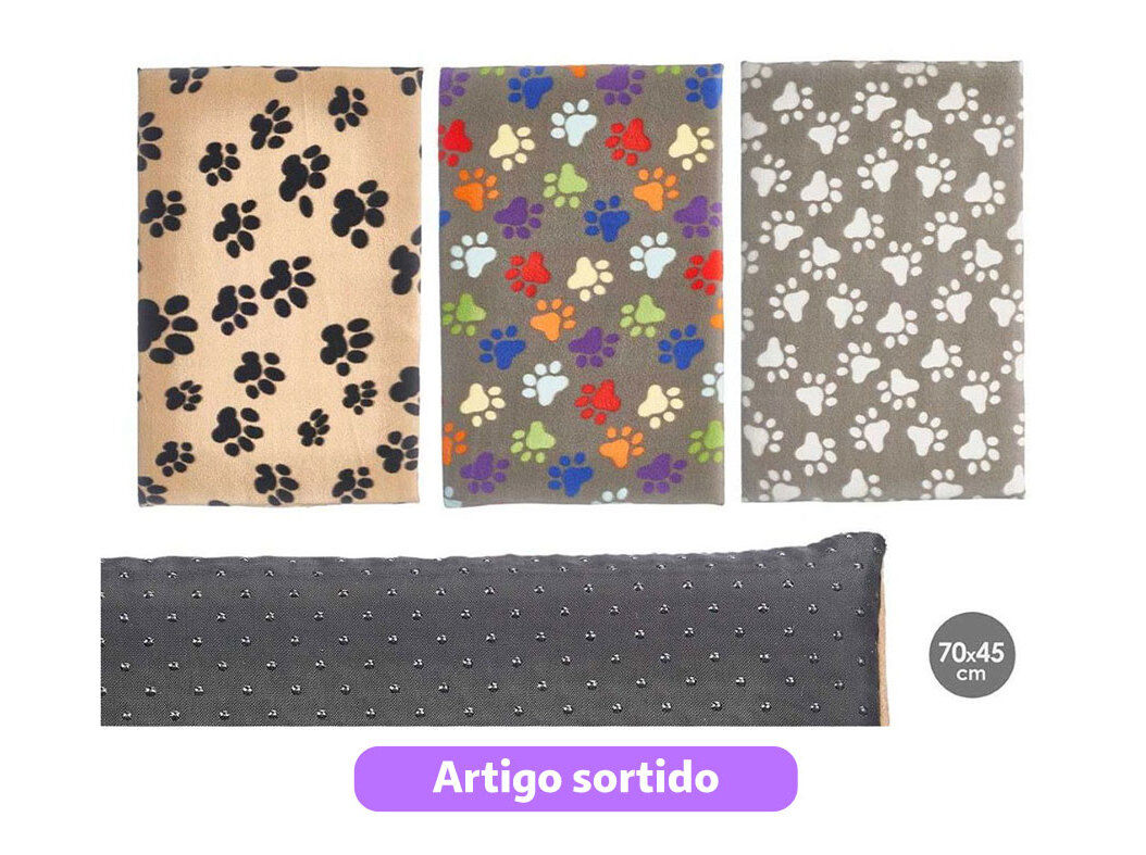 CAMA ANIMAIS MASCOW PEGADAS SORTIDO 70X45CM MODELOS SORTIDOS image number 0