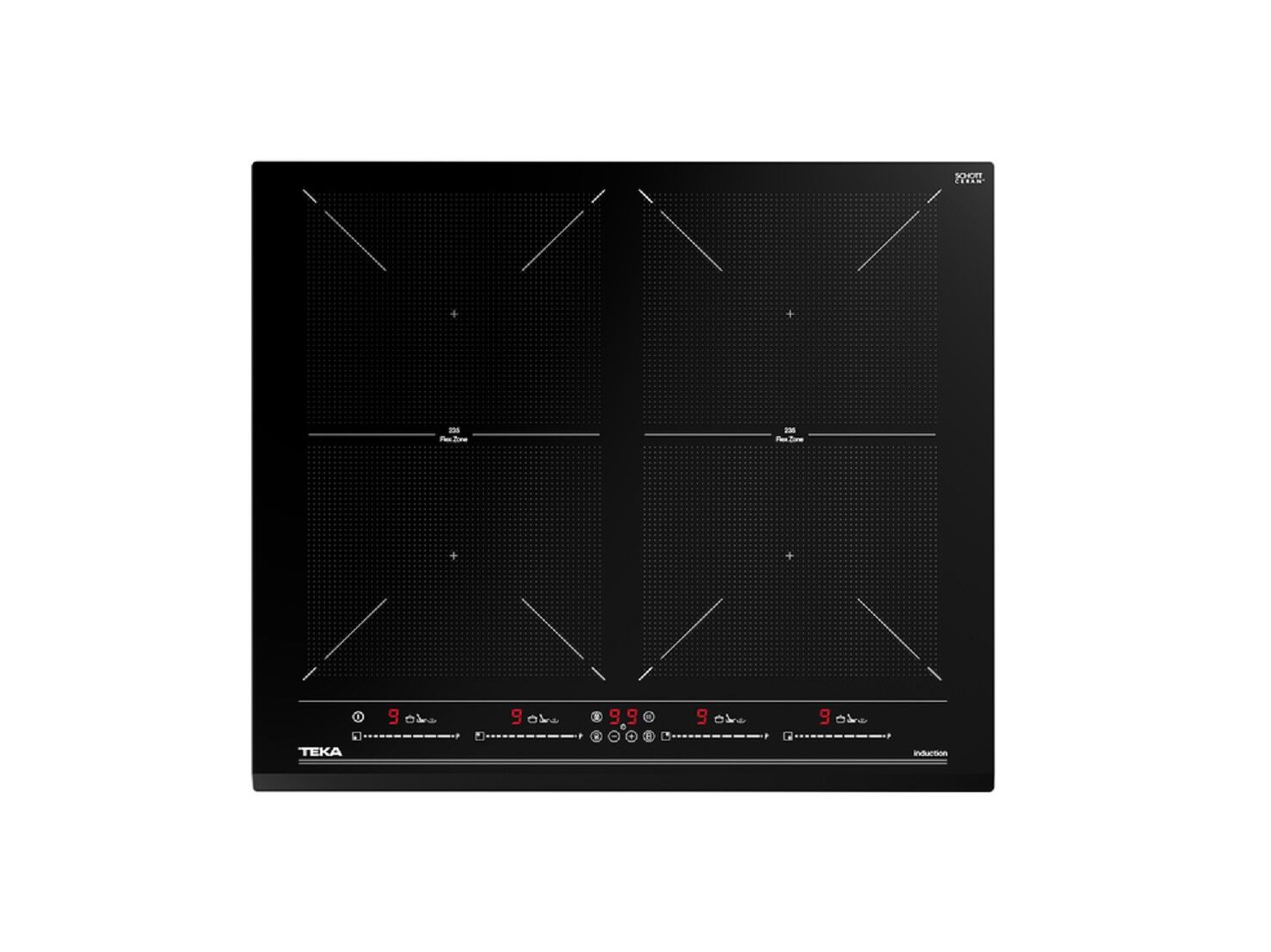 PLACA DE INDU&Ccedil;&Atilde;O TEKA IZF 64600 BK PRETA 60 CM image number 0