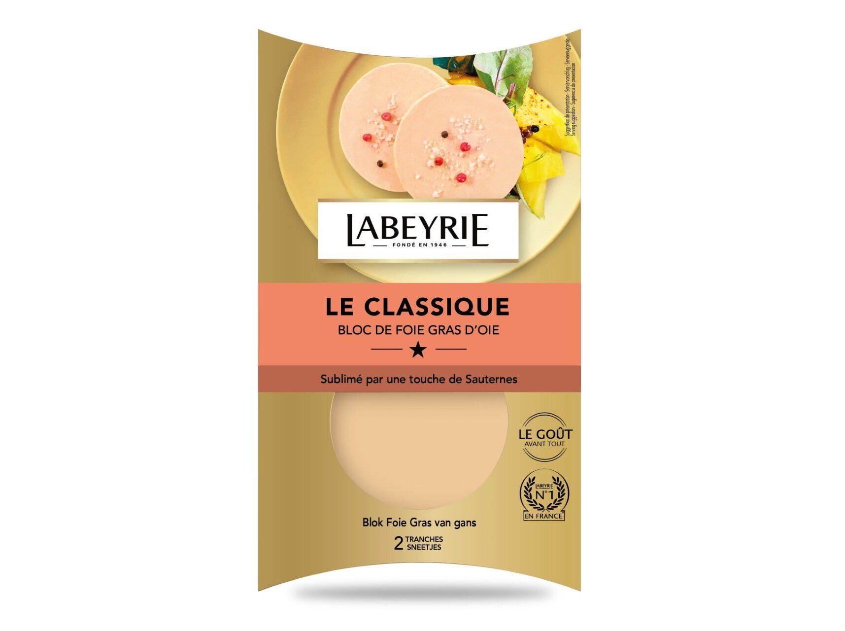 FOIE GRAS DE GANSO LABEYRIE 80G image number 0