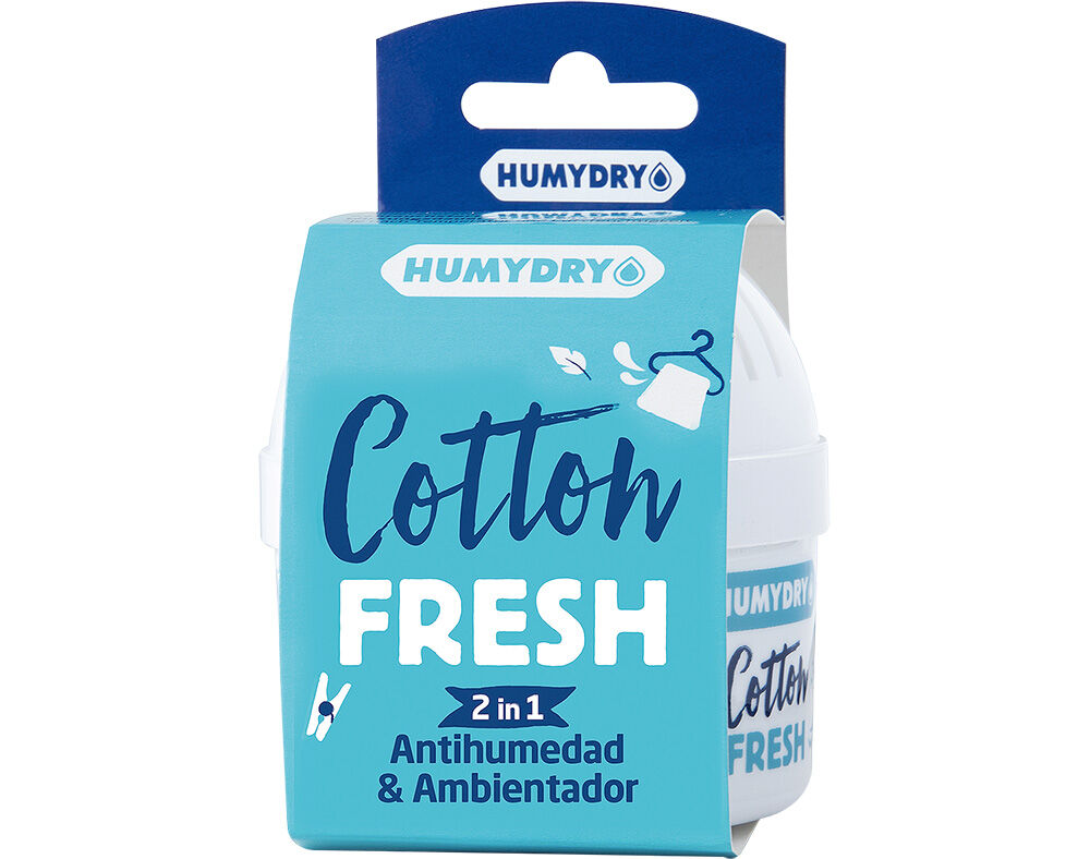 ANTI-HUMIDADE E AMBIENTADOR HUMYDRY COTTON FRESH 75G