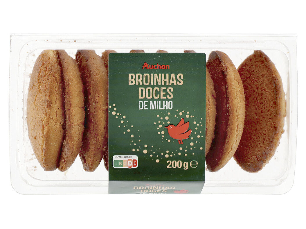 BROINHAS DOCES DE MILHO AUCHAN 200G