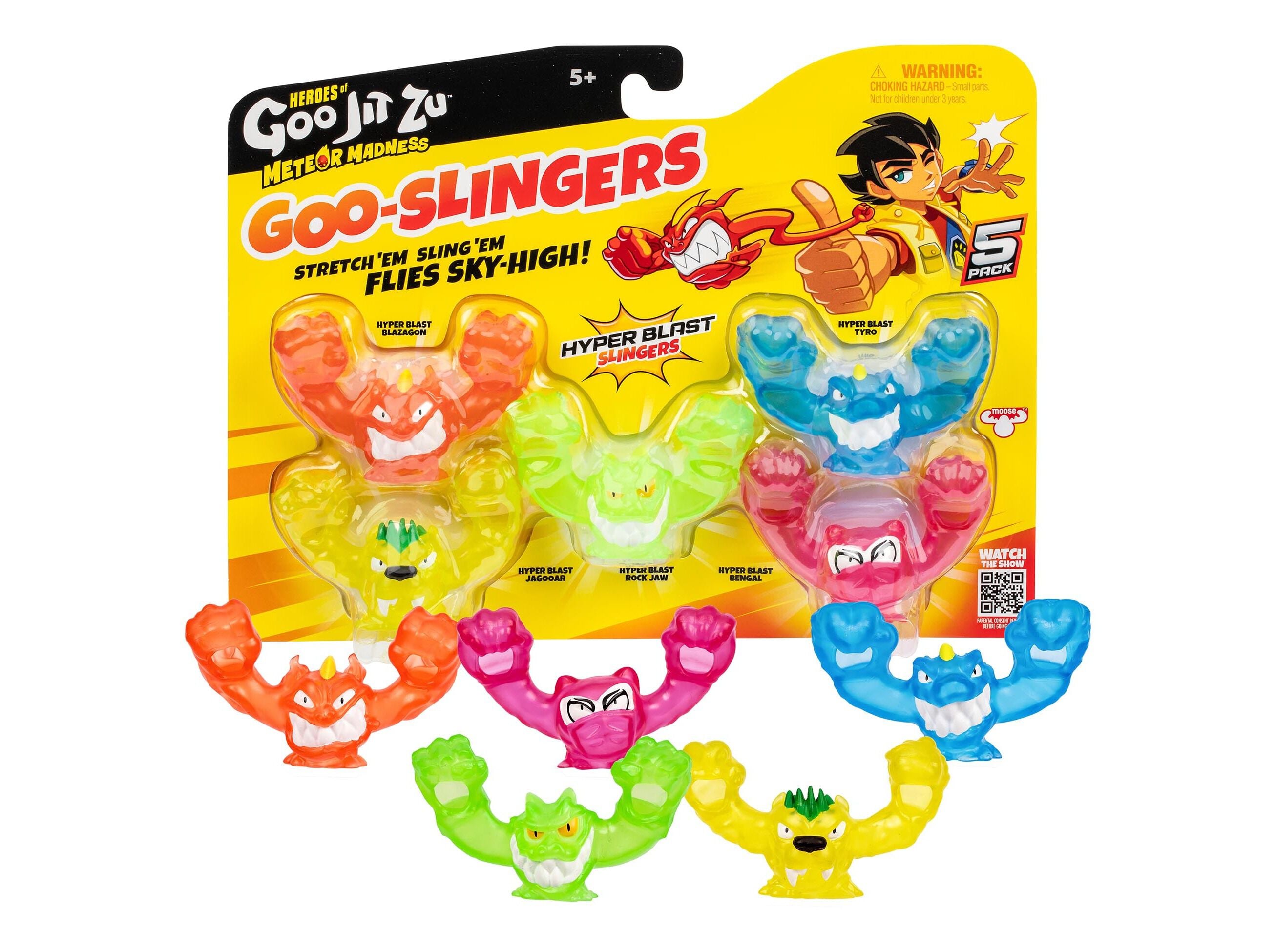GOO SLINGERS GOO JIT ZU 5 FIGURAS MODELOS SORTIDOS image number 2