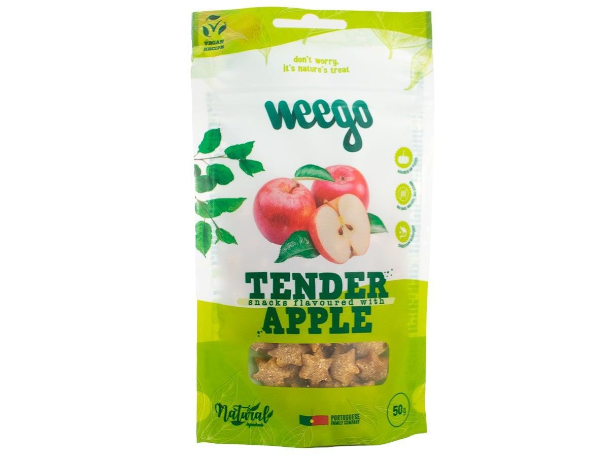 SNACKS NATURAL C&Atilde;O WEEGO MA&Ccedil;&Atilde; 50G