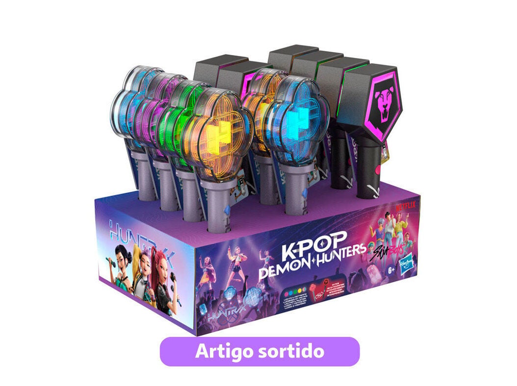 LIGHT STICKS K-POP DEMON HUNTERS MODELOS SORTIDOS